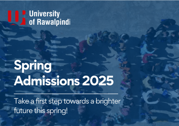 University of Rawalpindi Spring Admissions 2025