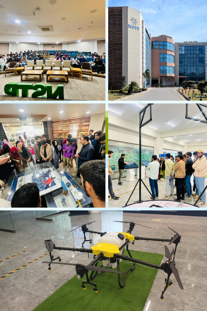 University of Rawalpindi students attending an Artificial Intelligence session at National Science and Technology Park, Islamabad