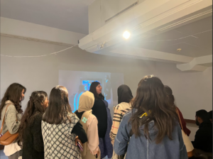 UOR Students PNCA Visit exploring art galleries and contemporary exhibitions